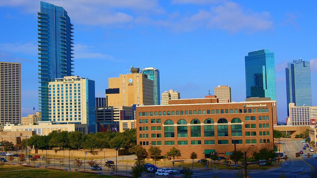 Downtown Fort Worth skyline