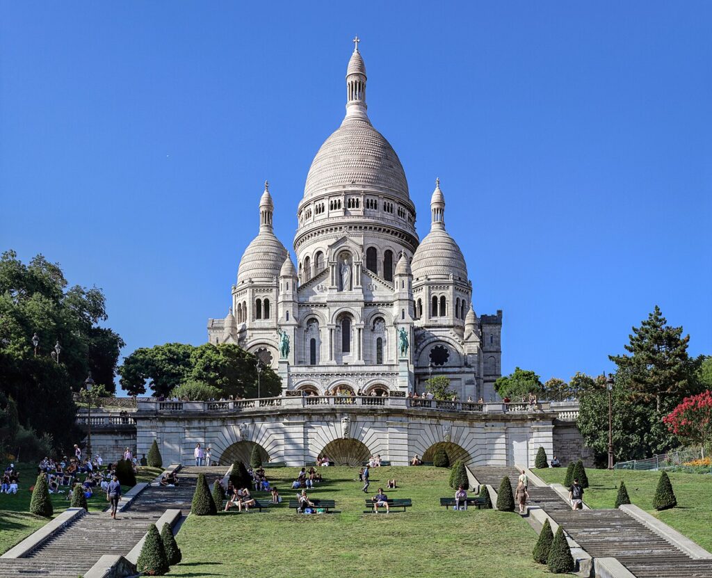 Sacre-Coeur in Montmartre, Paris
