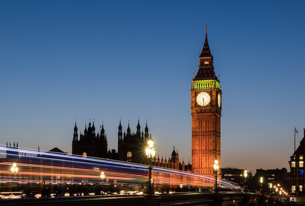 Big Ben and the Palace of Westminster