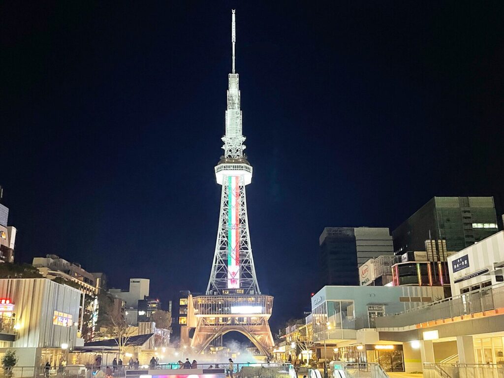 Nagoya TV Tower in Sakae