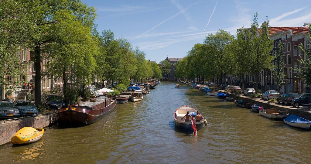Canal houses in Amsterdam