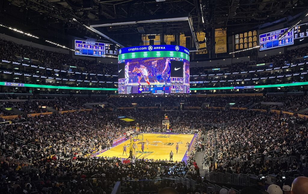 Crypto.com Arena: interior view (2024)
