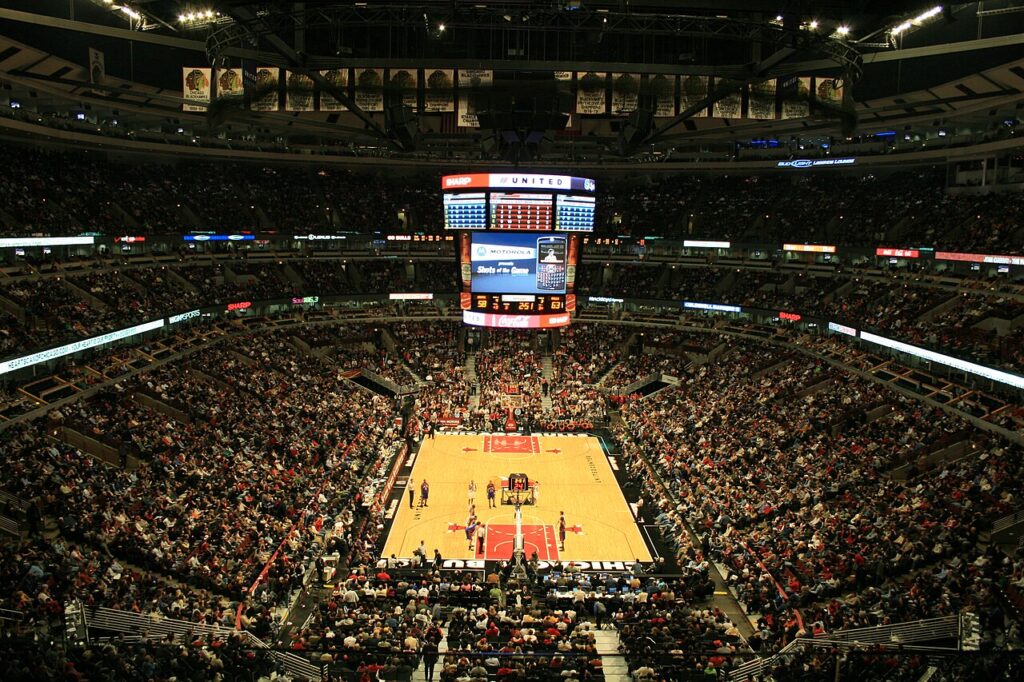 United Center: interior view (2007)
