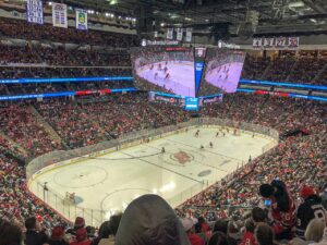 Prudential Center: interior view (2018)