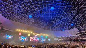 Taipei Dome: interior view (2025)