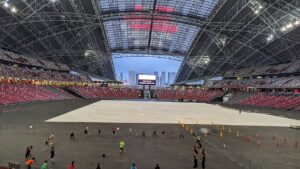 National Stadium: interior view (2023)