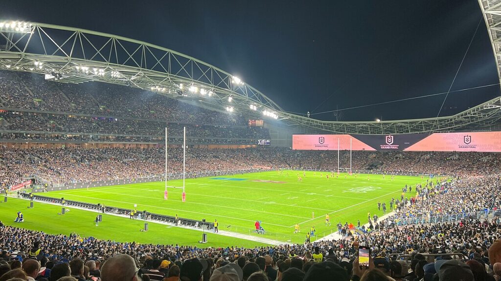 Accor Stadium: interior view (2022)