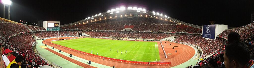 Rajamangala National Stadium: interior view (2009)