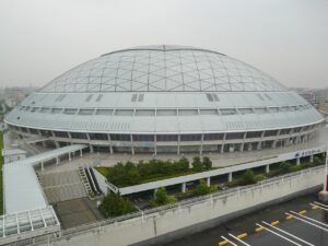 Vantelin Dome Nagoya: exterior view (2007)