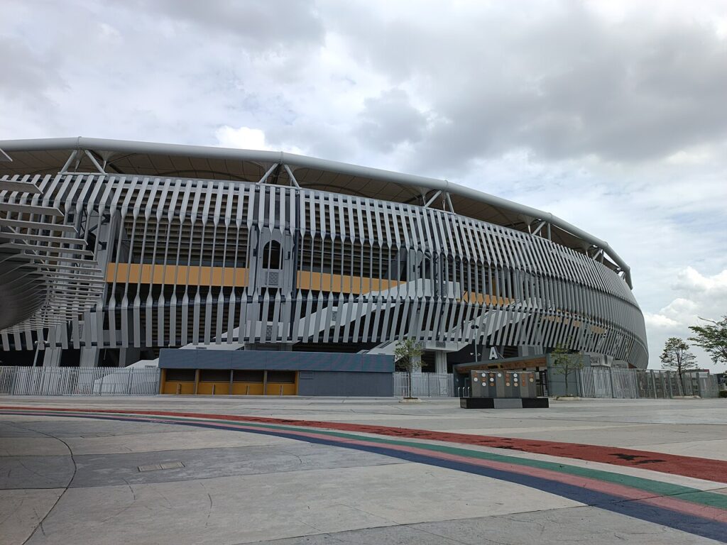 Stadium Nasional Bukit Jalil: exterior view (2022)