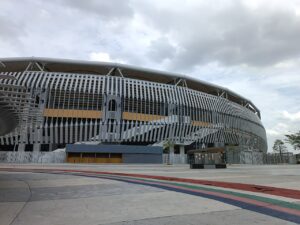 Stadium Nasional Bukit Jalil: exterior view (2022)