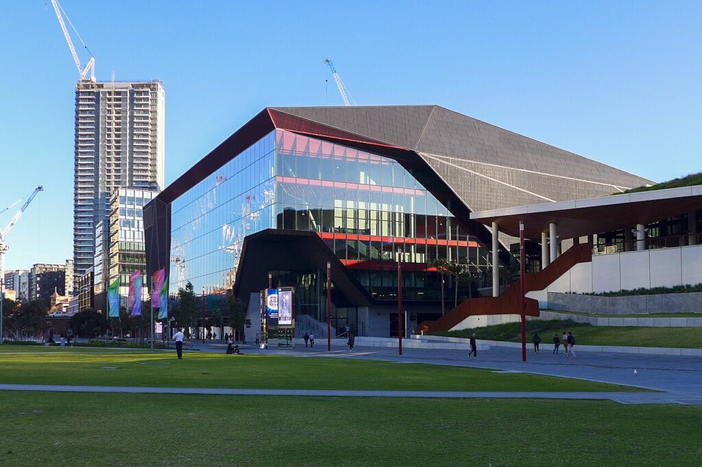 ICC Sydney: exterior view (2017)