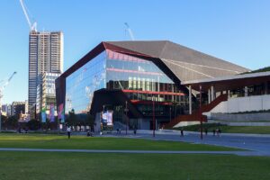 ICC Sydney: exterior view (2017)