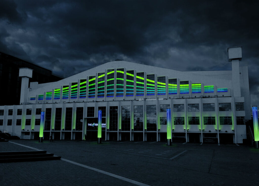 OVO Arena Wembley: exterior view (2014)