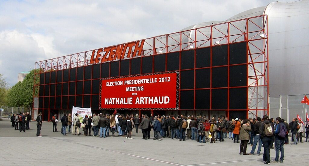 Zénith Paris - La Villette: exterior view (2012)