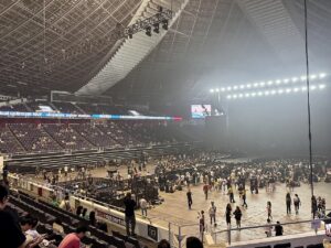 Singapore Indoor Stadium: interior view (2024)