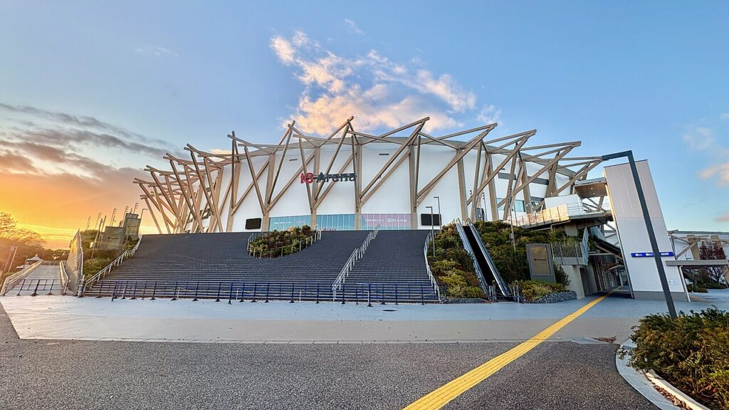 IG Arena: exterior view (2025)