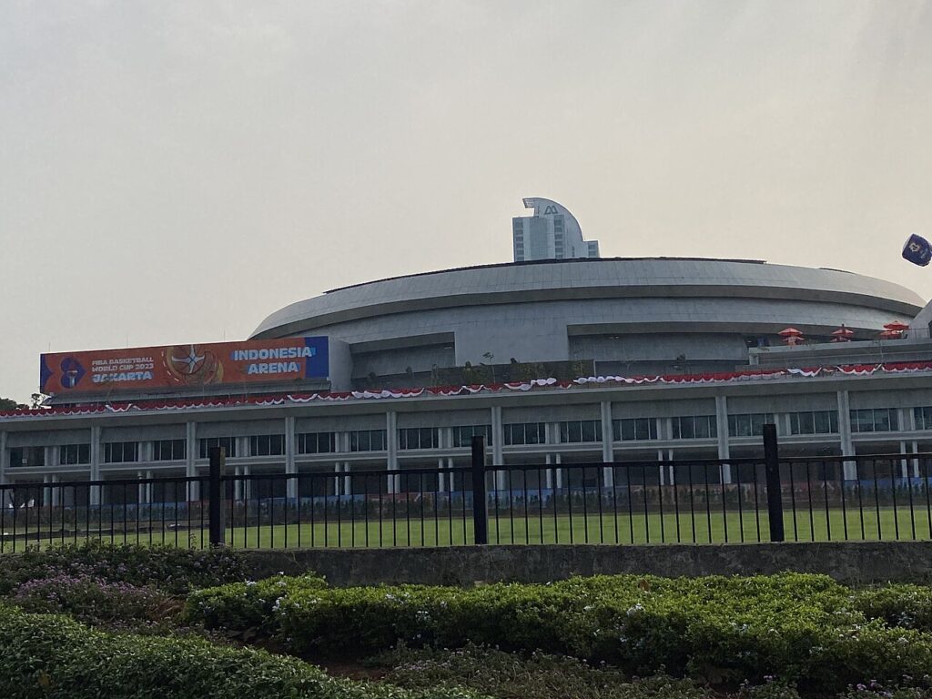 Indonesia Arena: exterior view (2023)
