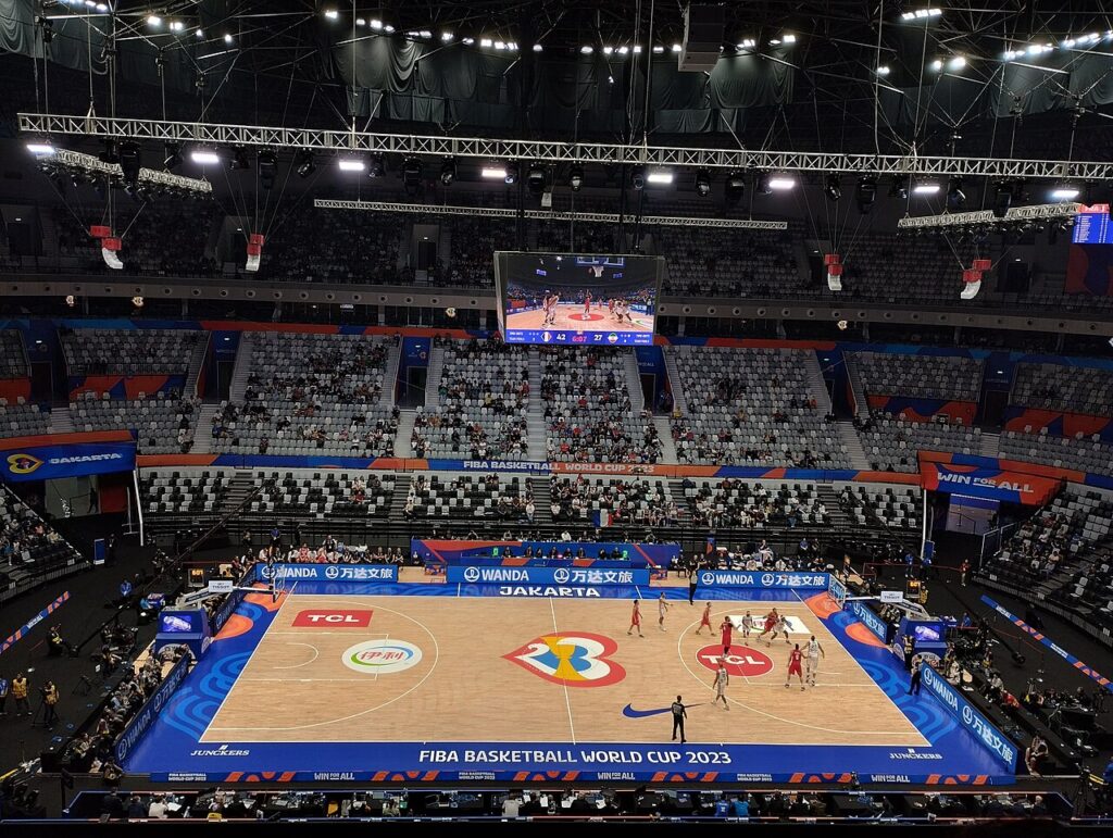 Indonesia Arena: interior view (2023)