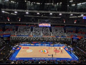 Indonesia Arena: interior view (2023)