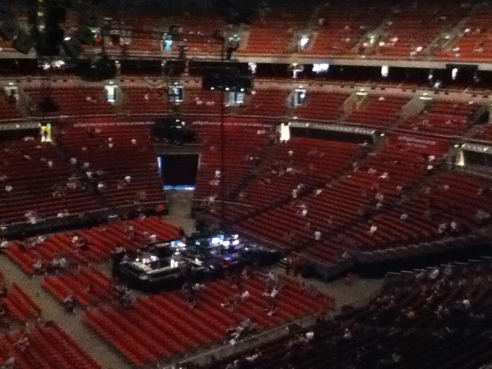 Qudos Bank Arena: interior view (2012)