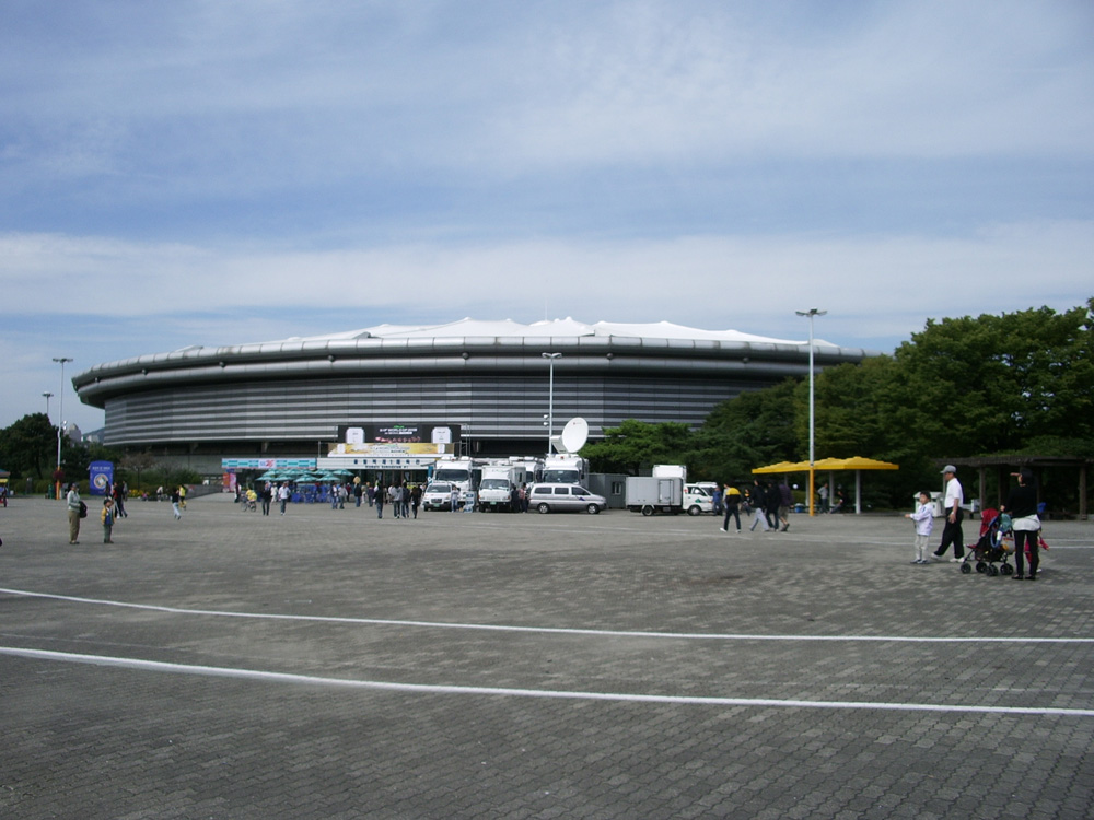 KSPO Dome: exterior view (2008)