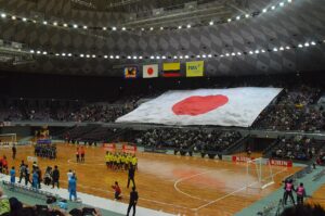 Asue Osaka Arena: interior view (2016)