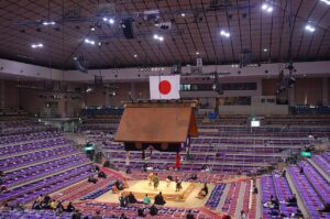Fukuoka Kokusai Center: interior view (2009)