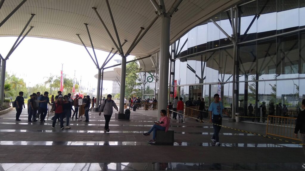 Indonesia Convention Exhibition (ICE BSD City): exterior view (2018)