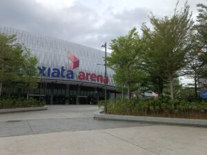 Axiata Arena: exterior view (2022)