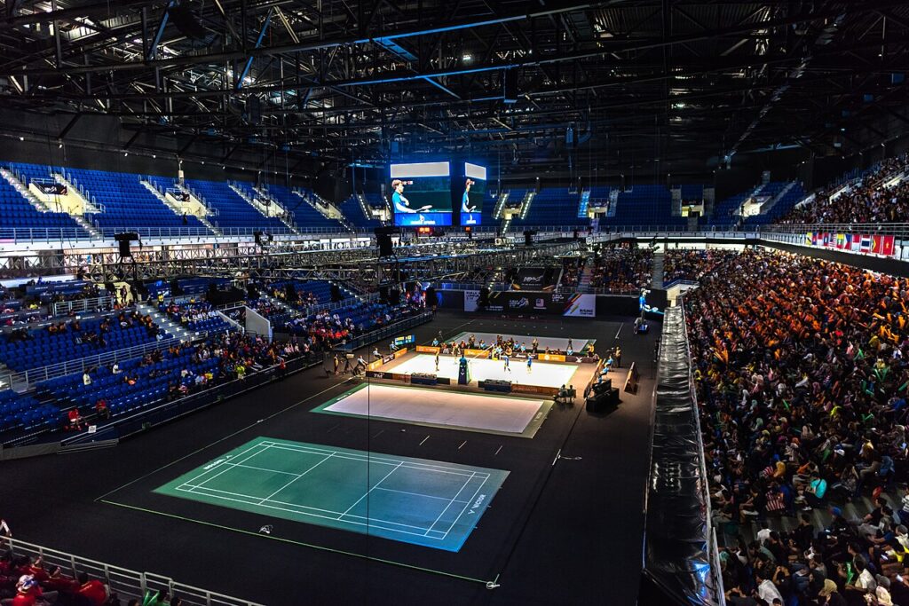 Unifi Arena: interior view (2017)