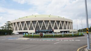 NTSU Arena: exterior view (2020)