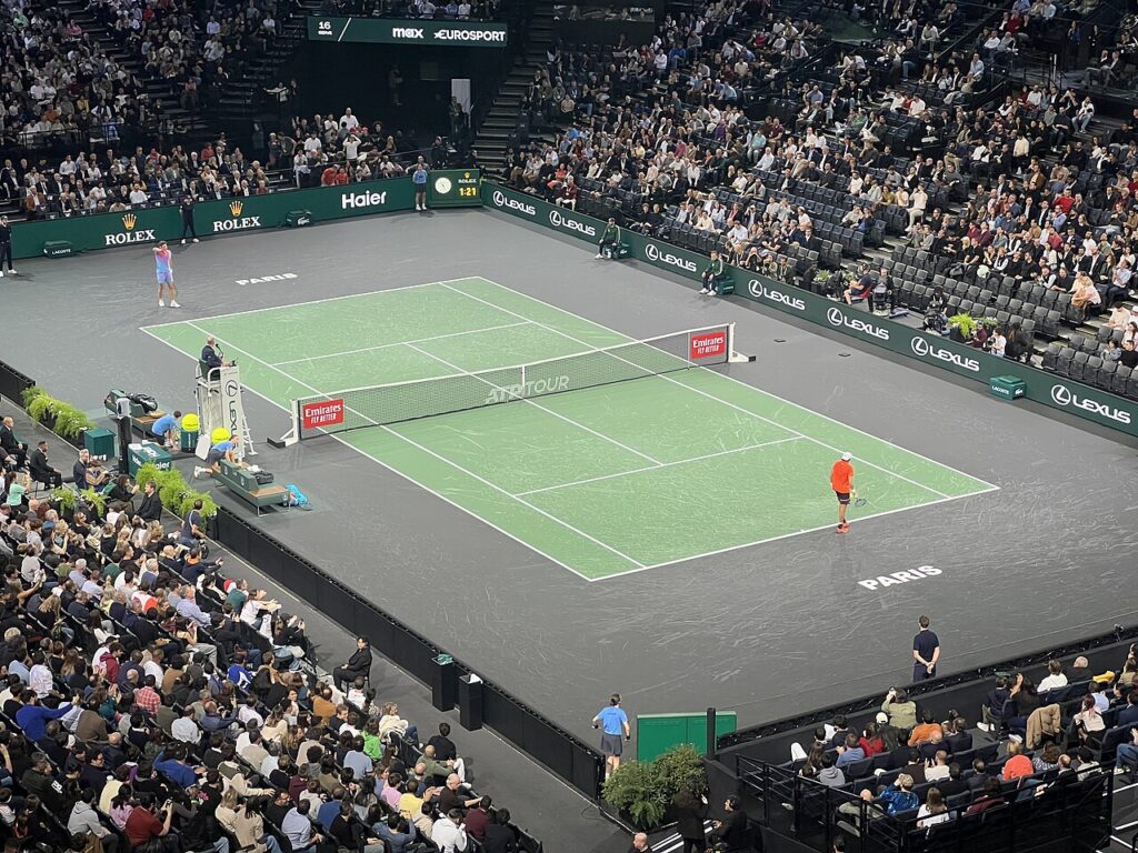 Accor Arena: interior view (2024)