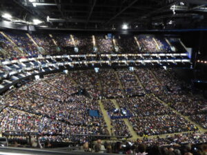 The O2 Arena: interior view (2018)