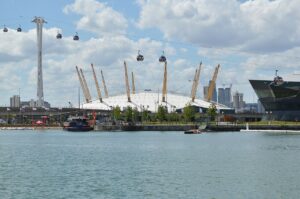 The O2 Arena: exterior view (2014)