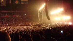 Palacio de los Deportes: interior view (2009)