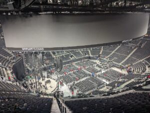 Intuit Dome: interior view (2024)