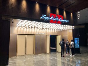 Zepp Kuala Lumpur VIP entrance inside the complex