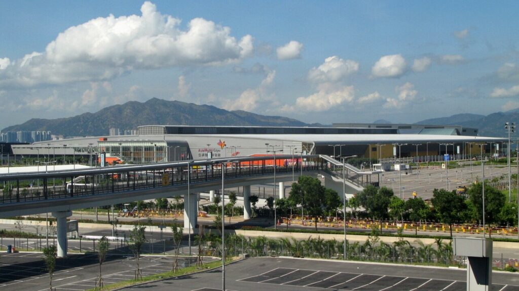 AsiaWorld-Expo exterior; AsiaWorld-Arena occupies Hall 1 within this complex