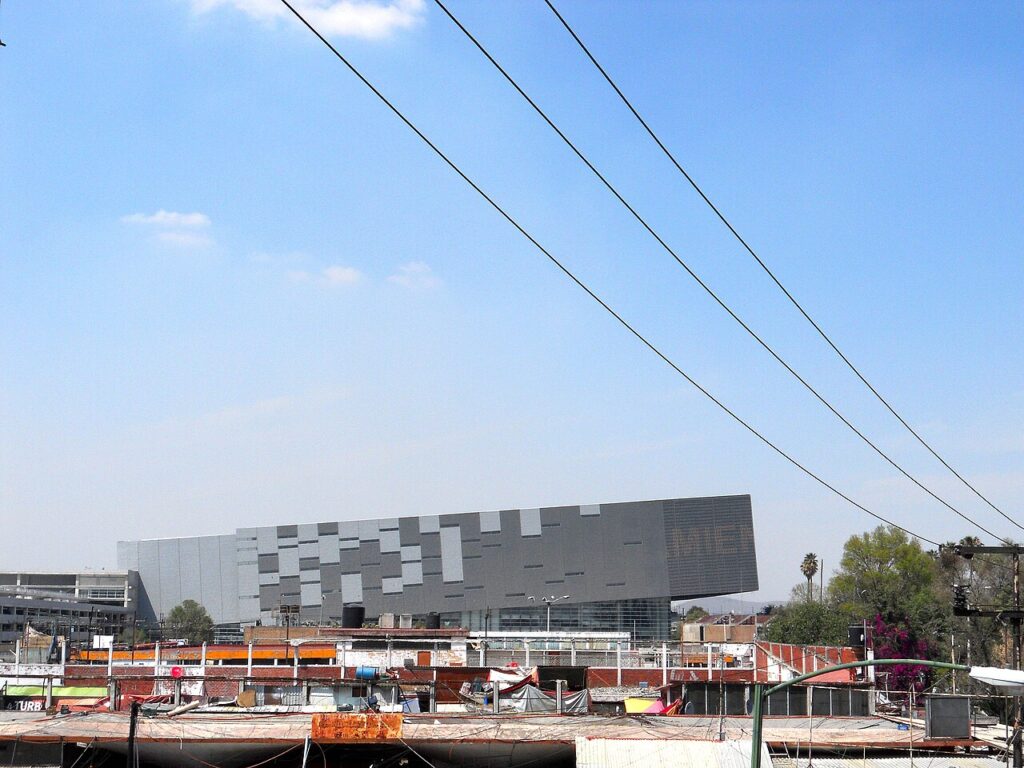 Arena CDMX: exterior view (2012)