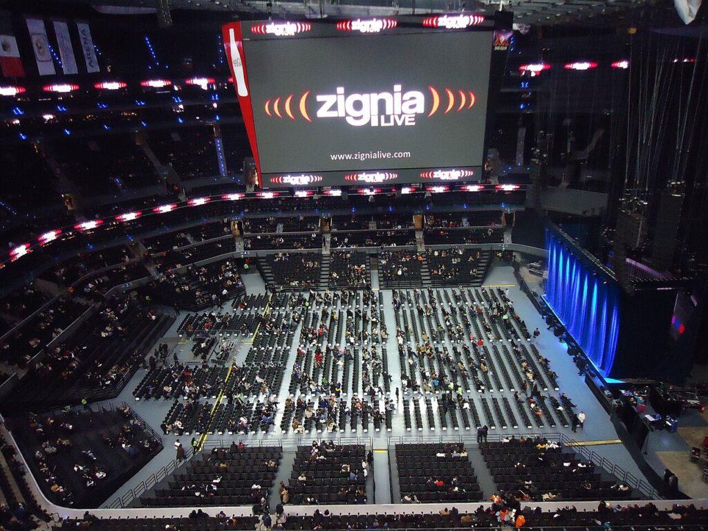 Arena CDMX: interior view (2013)