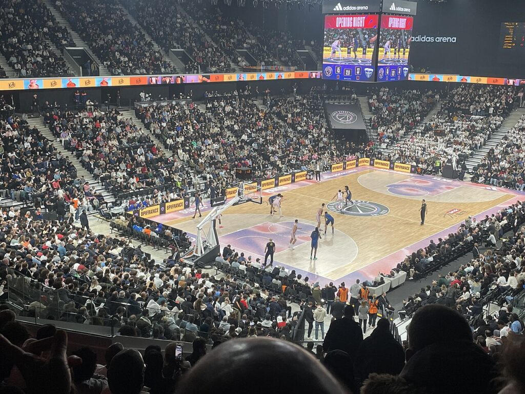 Adidas Arena: interior view (2024)