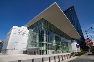 Wintrust Arena: exterior view (2018)