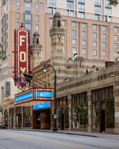 Fox Theatre: exterior view (2024)