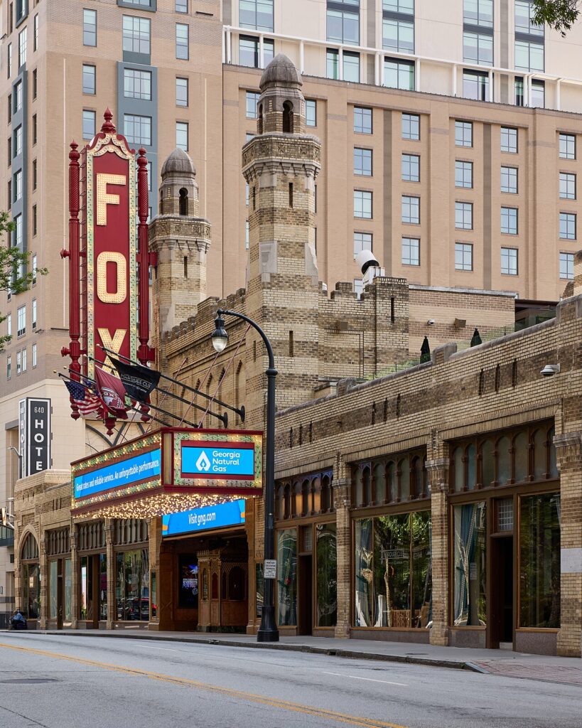 Fox Theatre: exterior view (2024)