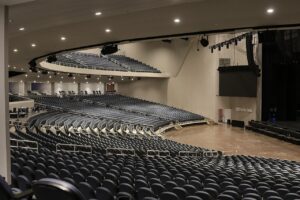 YouTube Theater: interior view (2022)