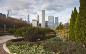 Grant Park, Chicago: open-air park grounds
