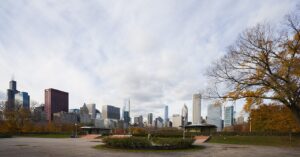 Grant Park, Chicago: second view of the open-air grounds